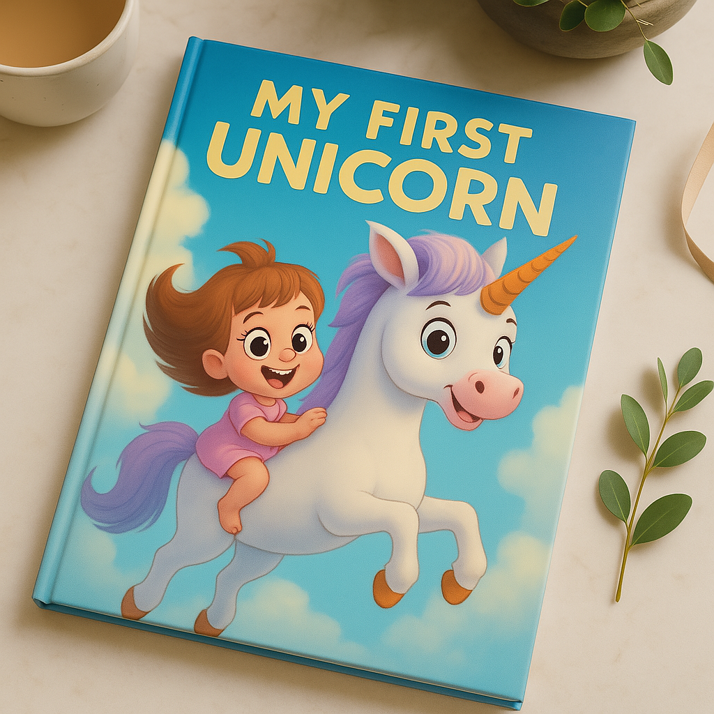 Personalized children's book with custom character and illustrations